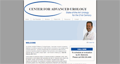 Desktop Screenshot of centerforadvancedurology.com
