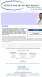 Mobile Screenshot of centerforadvancedurology.com